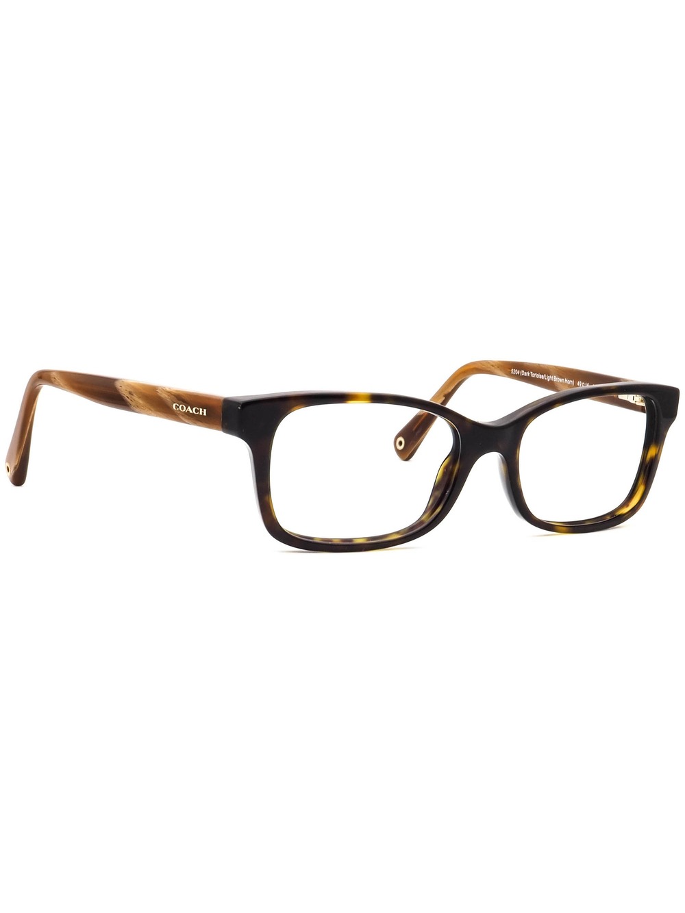 Coach HC 6047 (Libby) 5204 Dark Tortoise/Light Brown Eyewear